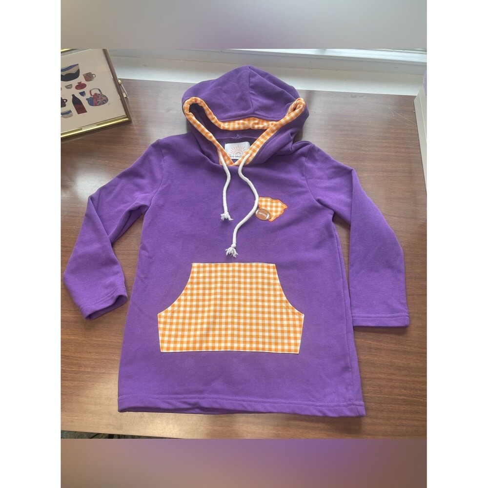 Stevie Grace & Co Clemson Girls' Hooded Pullover